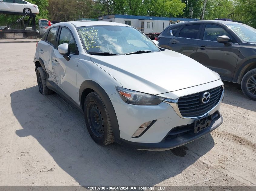 2016 Mazda Cx-3 Touring VIN: JM1DKBC74G0105747 Lot: 12010730