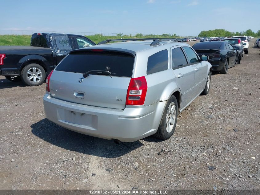 2007 Dodge Magnum Sxt VIN: 2D4FV47V57H625832 Lot: 12010732