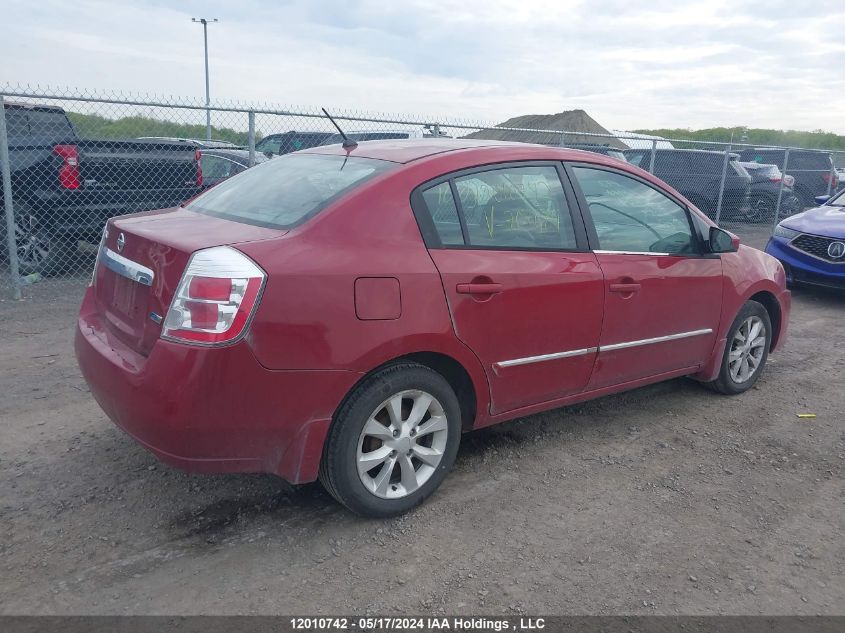 2010 Nissan Sentra 2.0/2.0S/Sr/2.0Sl VIN: 3N1AB6AP9AL707084 Lot: 12010742