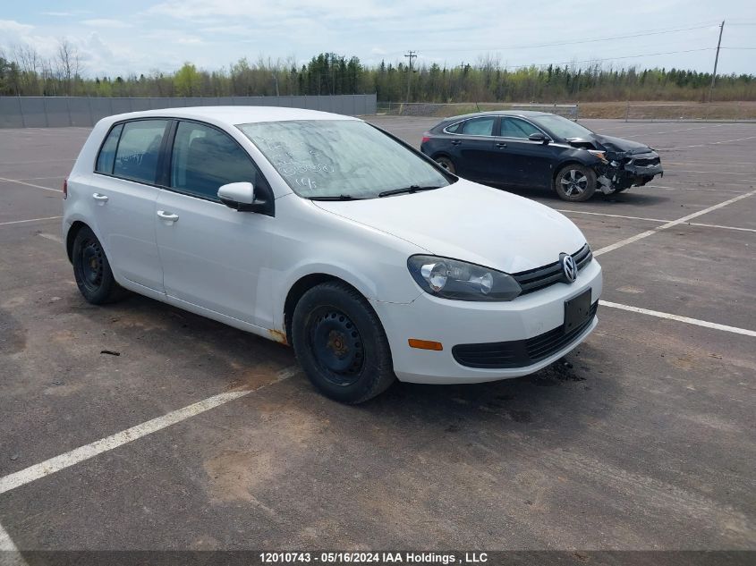 2010 Volkswagen Golf VIN: WVWCA7AJ4AW180365 Lot: 12010743