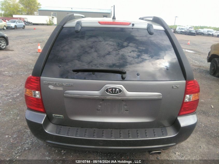 2008 Kia Sportage Lx VIN: KNDJE722X87523204 Lot: 12010744