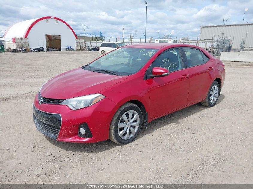 2015 Toyota Corolla VIN: 2T1BURHE7FC363797 Lot: 12010761