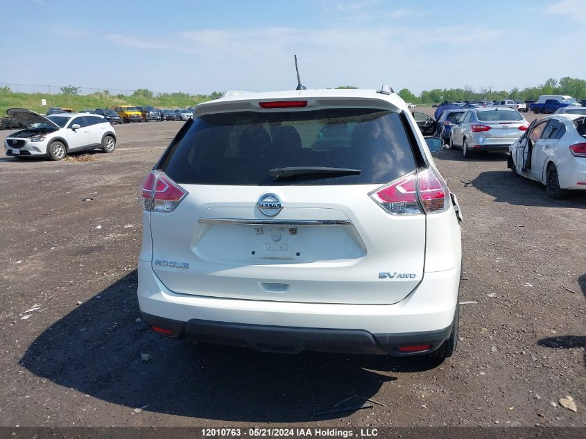 2016 Nissan Rogue VIN: 5N1AT2MV5GC849686 Lot: 12010763