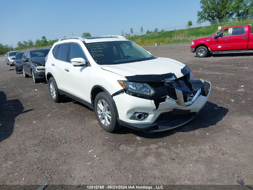 2016 Nissan Rogue VIN: 5N1AT2MV5GC849686 Lot: 12010763