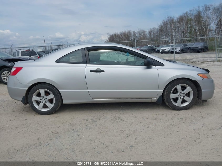 2008 Honda Civic Cpe VIN: 2HGFG123X8H001569 Lot: 12010773