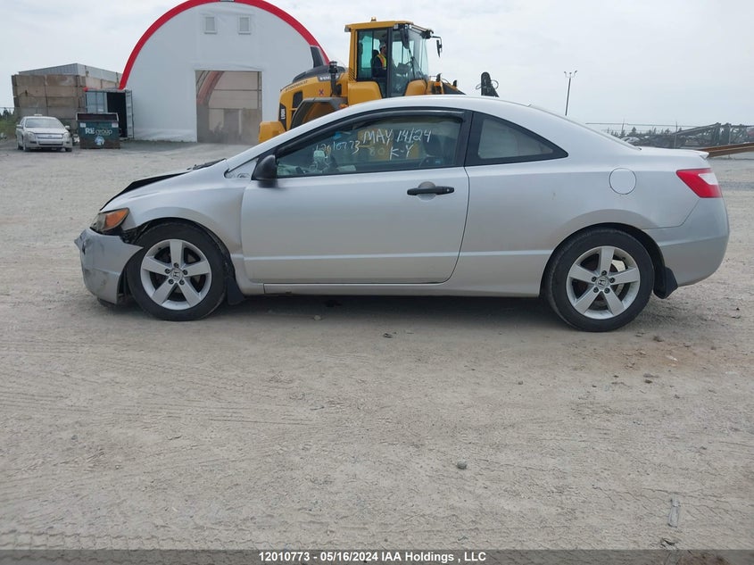 2008 Honda Civic Cpe VIN: 2HGFG123X8H001569 Lot: 12010773