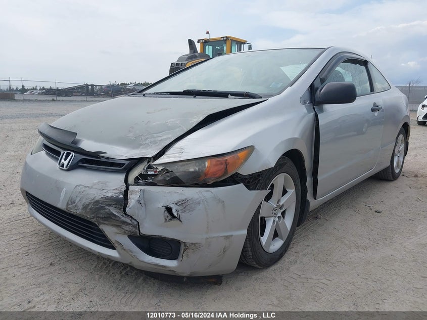 2008 Honda Civic Cpe VIN: 2HGFG123X8H001569 Lot: 12010773