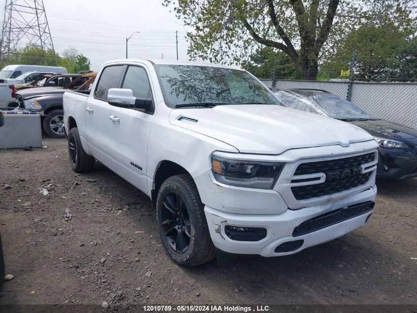 2022 Ram 1500 Sport VIN: 1C6SRFVT1NN347097 Lot: 12010789