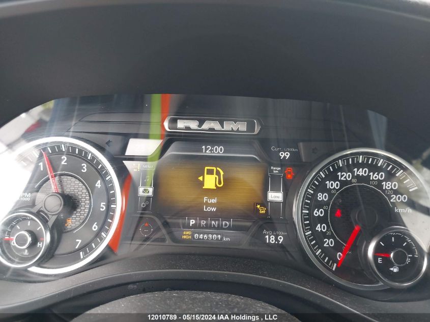 2022 Ram 1500 Sport VIN: 1C6SRFVT1NN347097 Lot: 12010789