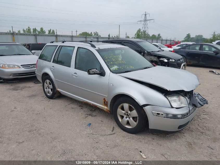 2004 Volkswagen Jetta Wagon VIN: WVWSR21JX4W107237 Lot: 12010809