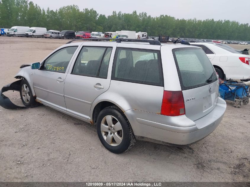 2004 Volkswagen Jetta Wagon VIN: WVWSR21JX4W107237 Lot: 12010809