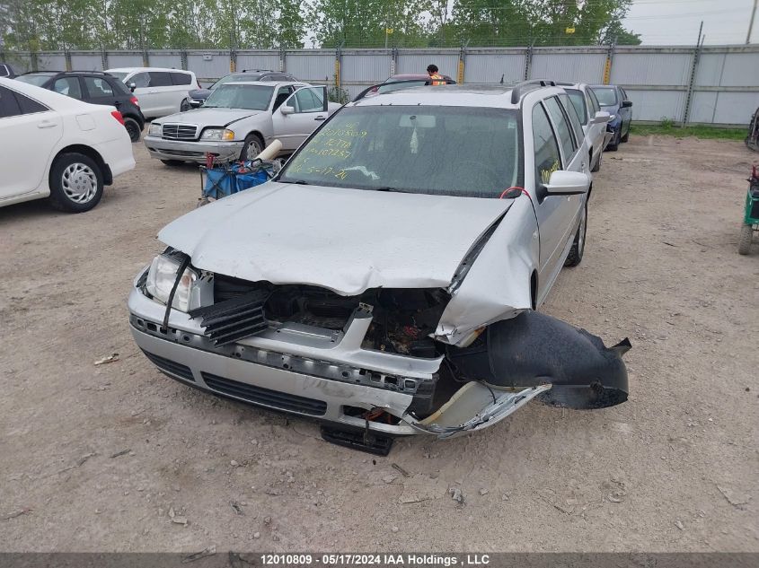 2004 Volkswagen Jetta Wagon VIN: WVWSR21JX4W107237 Lot: 12010809