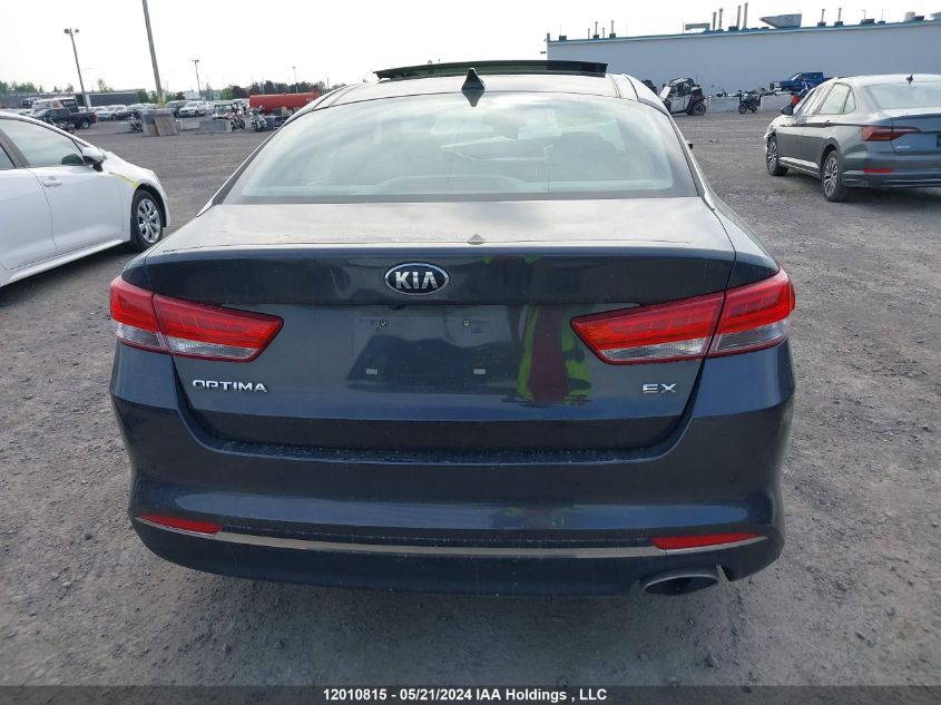 2016 Kia Optima VIN: 5XXGU4L3XGG098205 Lot: 12010815