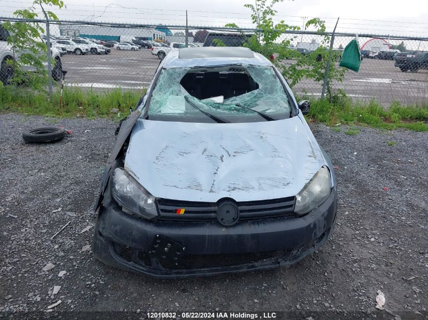 2010 Volkswagen Golf VIN: WVWCA7AJ2AW275054 Lot: 12010832