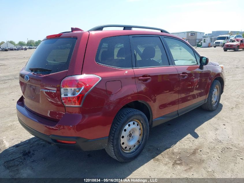 2016 Subaru Forester VIN: JF2SJCBC6GH527617 Lot: 12010834