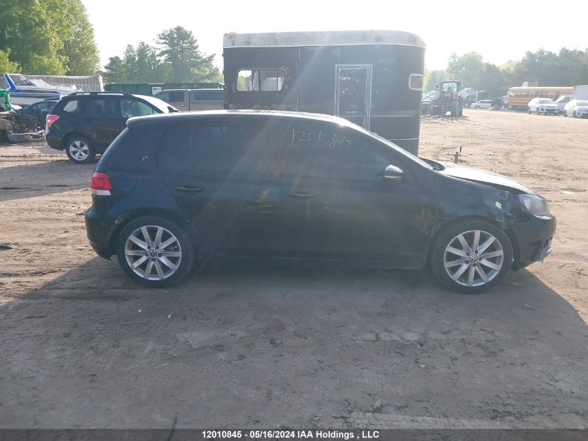 2012 Volkswagen Golf VIN: WVWDA7AJXCW147832 Lot: 12010845