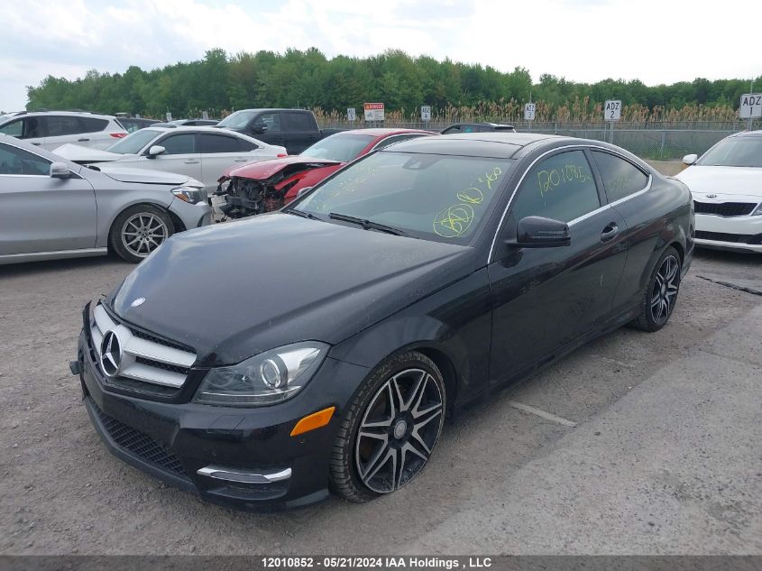 2013 Mercedes-Benz C-Class VIN: WDDGJ8JB0DG050524 Lot: 12010852