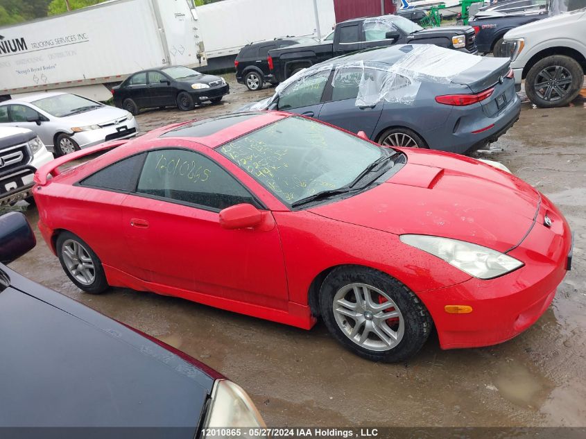 2002 Toyota Celica Gt VIN: JTDDR32T720127427 Lot: 12010865