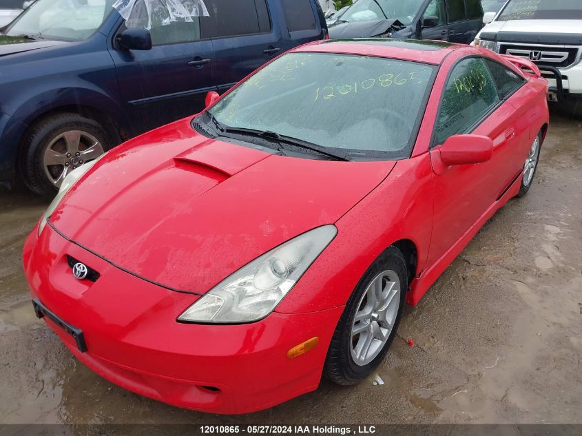 2002 Toyota Celica Gt VIN: JTDDR32T720127427 Lot: 12010865