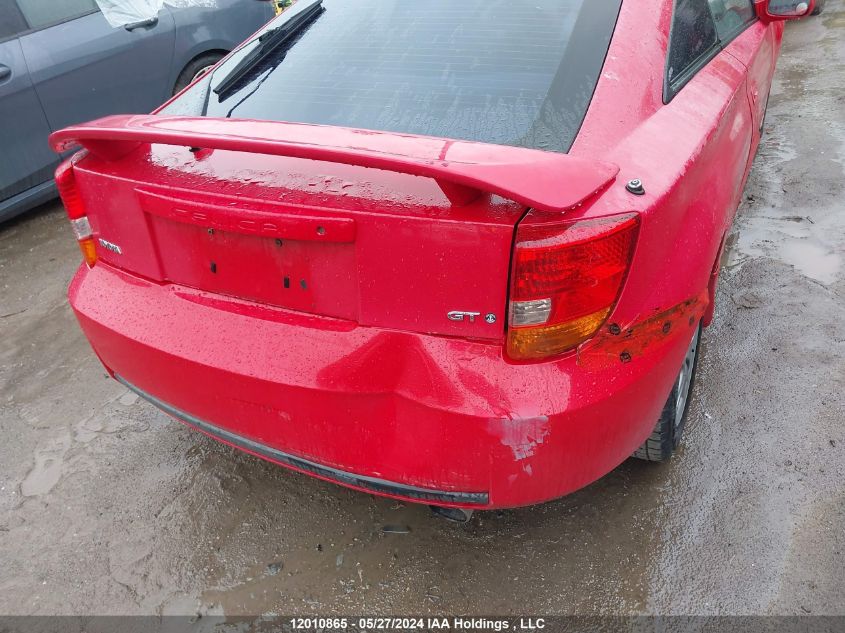 2002 Toyota Celica Gt VIN: JTDDR32T720127427 Lot: 12010865