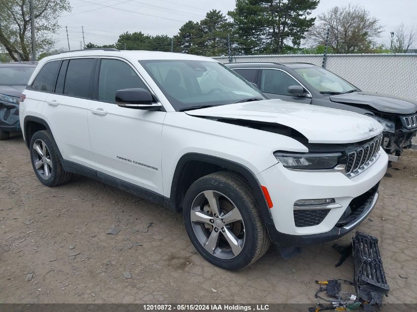 2022 Jeep Grand Cherokee Limited VIN: 1C4RJHBG7N8550723 Lot: 12010872