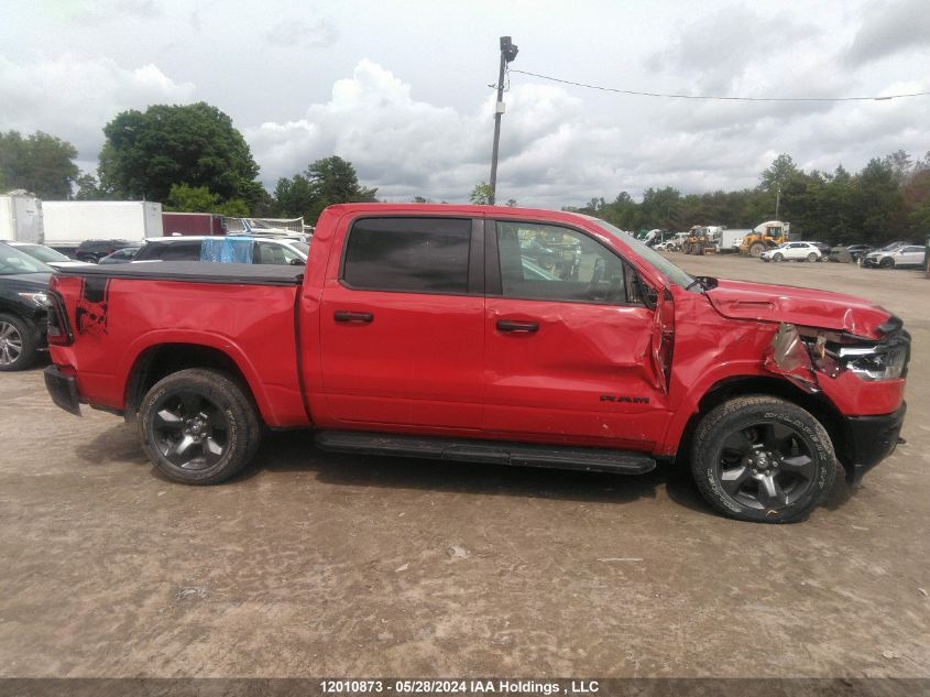 2021 Ram 1500 Big Horn VIN: 1C6SRFFT2MN691812 Lot: 12010873