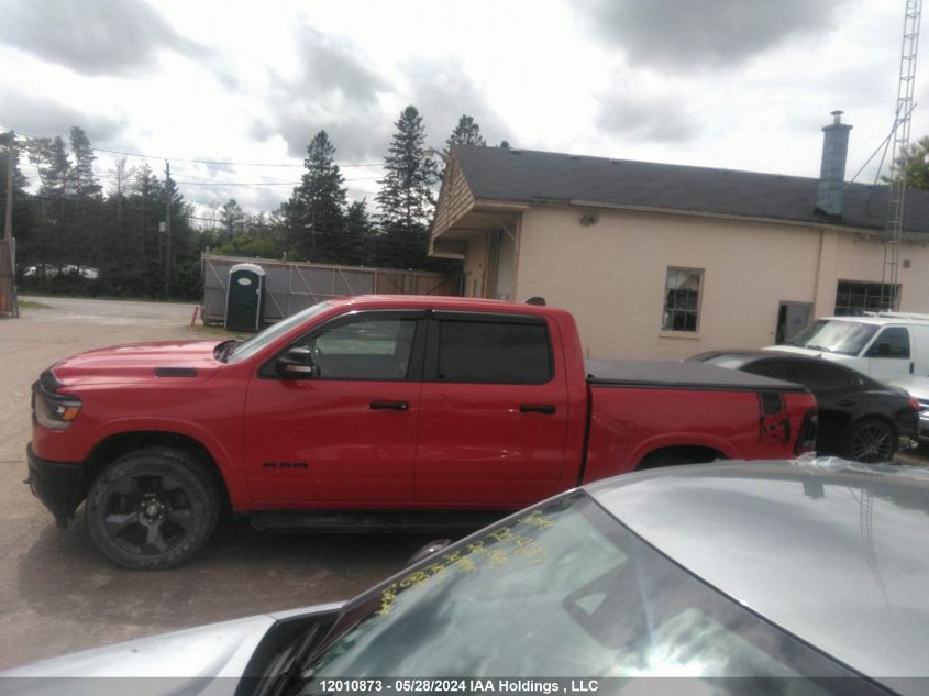 2021 Ram 1500 Big Horn VIN: 1C6SRFFT2MN691812 Lot: 12010873