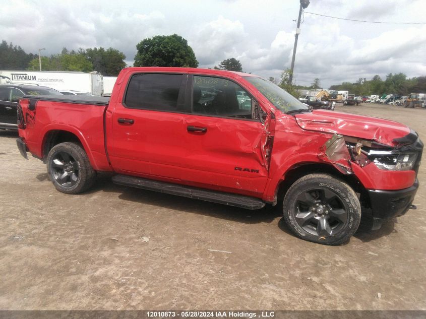 2021 Ram 1500 Big Horn VIN: 1C6SRFFT2MN691812 Lot: 12010873