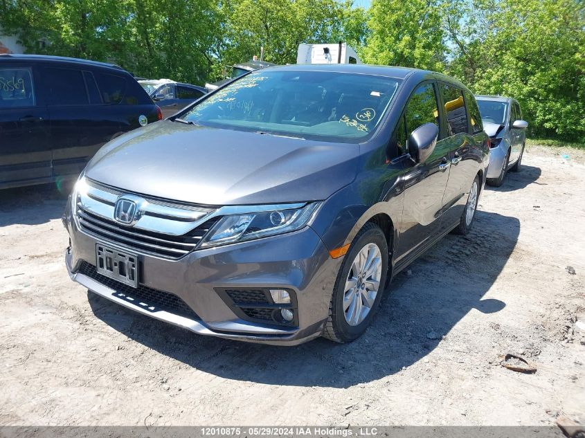 2020 Honda Odyssey VIN: 5FNRL6H43LB500653 Lot: 12010875