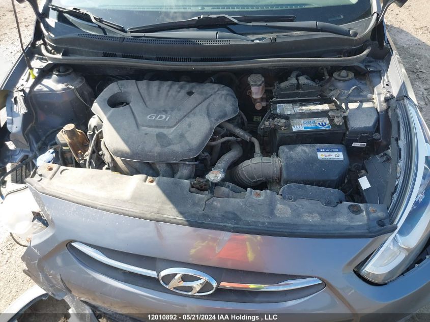 2017 Hyundai Accent Gl VIN: KMHCT5AE8HU332229 Lot: 12010892