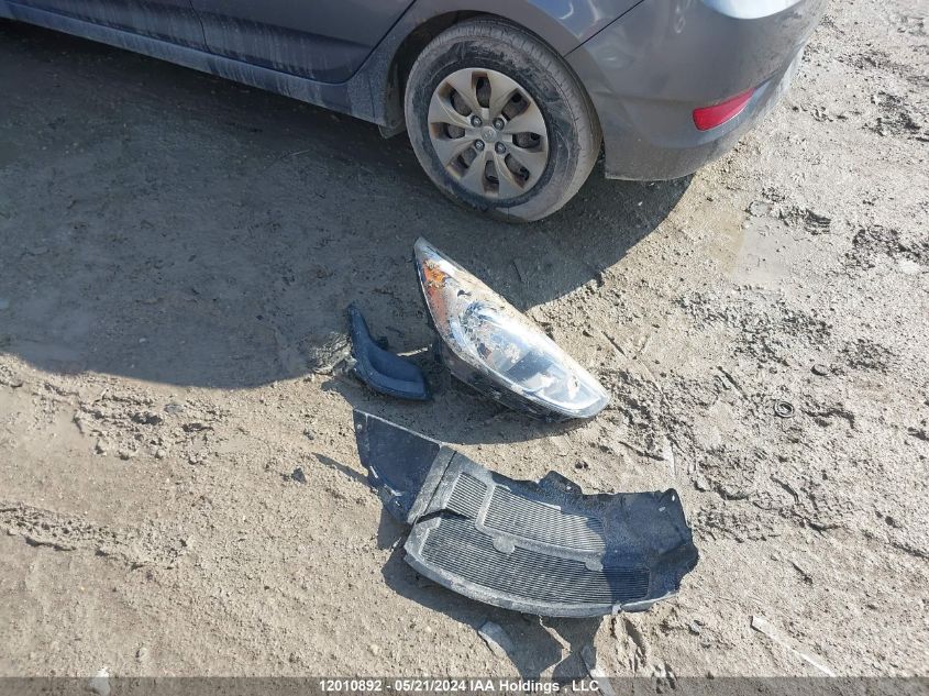 2017 Hyundai Accent Gl VIN: KMHCT5AE8HU332229 Lot: 12010892