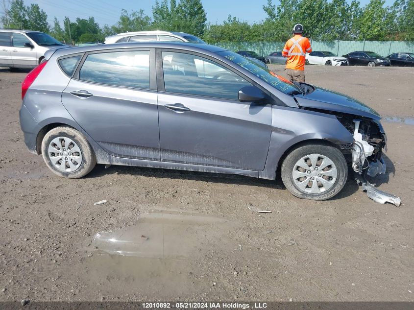 2017 Hyundai Accent Gl VIN: KMHCT5AE8HU332229 Lot: 12010892