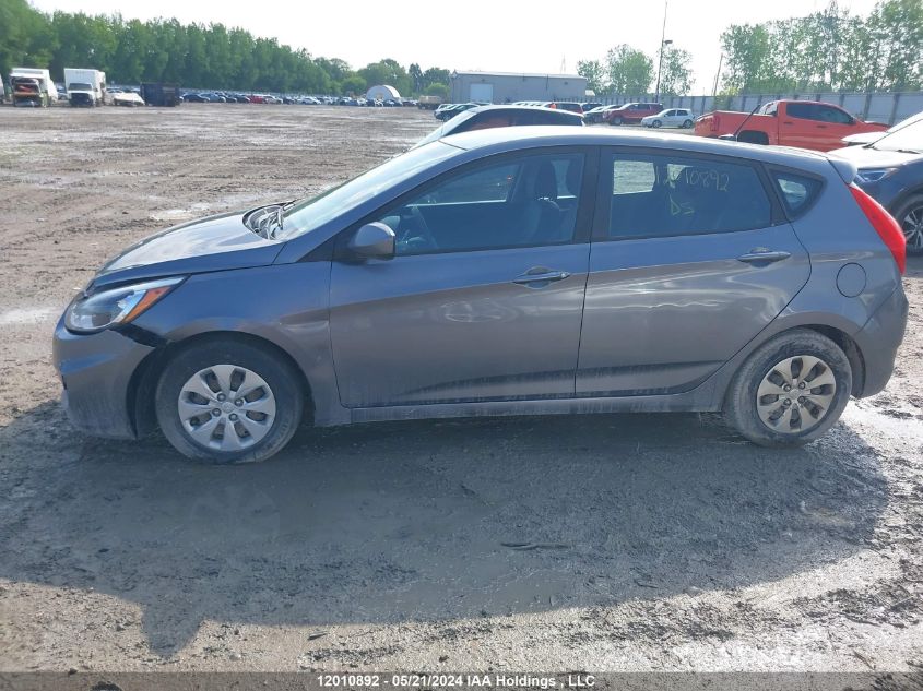 2017 Hyundai Accent Gl VIN: KMHCT5AE8HU332229 Lot: 12010892