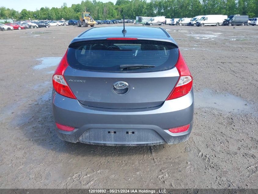 2017 Hyundai Accent Gl VIN: KMHCT5AE8HU332229 Lot: 12010892