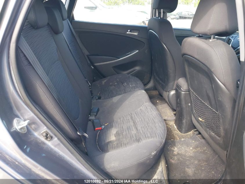 2017 Hyundai Accent Gl VIN: KMHCT5AE8HU332229 Lot: 12010892