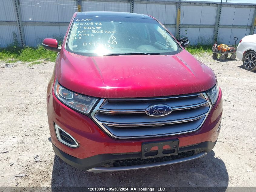 2017 Ford Edge Sel VIN: 2FMPK3J95HBB65765 Lot: 12010893