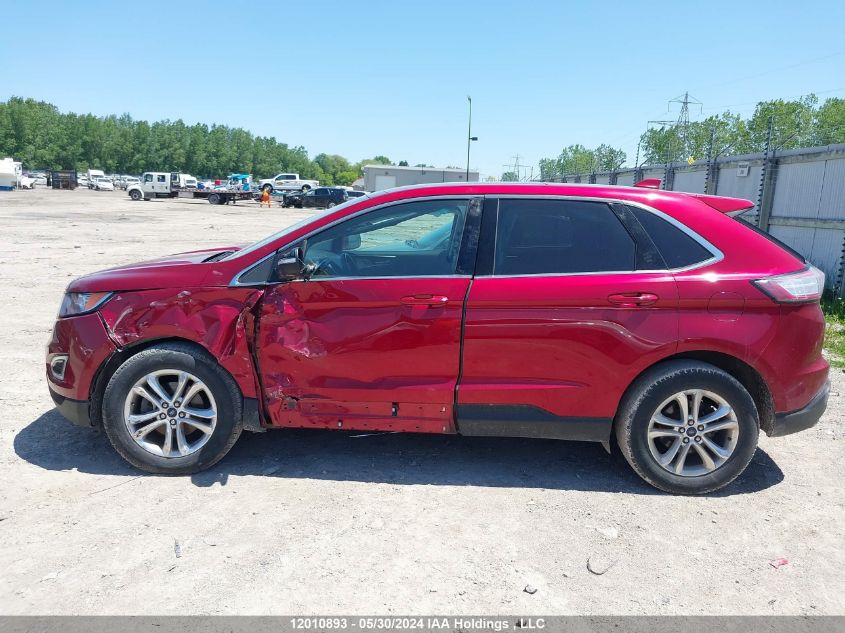 2017 Ford Edge Sel VIN: 2FMPK3J95HBB65765 Lot: 12010893