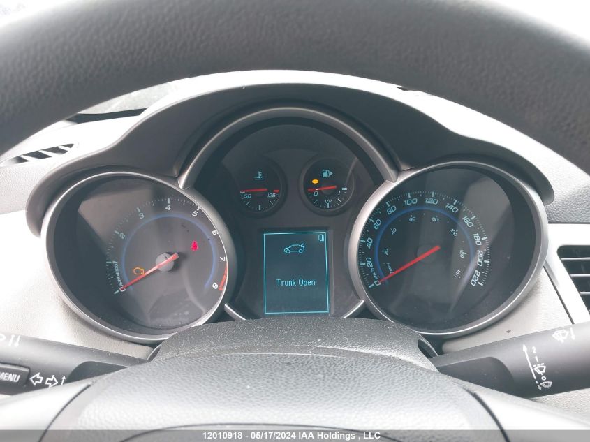 2011 Chevrolet Cruze Lt VIN: 1G1PF5S99B7137138 Lot: 12010918