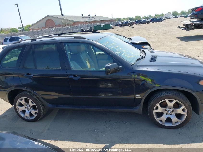 2005 BMW X5 VIN: 5UXFA13585LY06404 Lot: 12010927