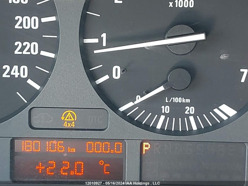 2005 BMW X5 VIN: 5UXFA13585LY06404 Lot: 12010927