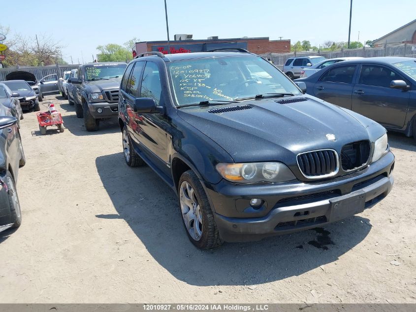 2005 BMW X5 VIN: 5UXFA13585LY06404 Lot: 12010927