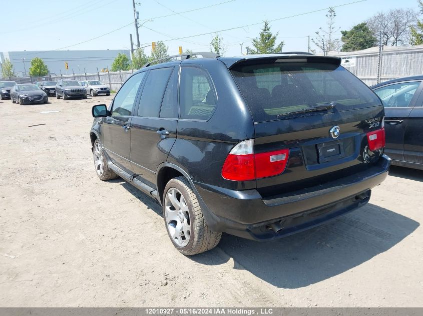 2005 BMW X5 VIN: 5UXFA13585LY06404 Lot: 12010927