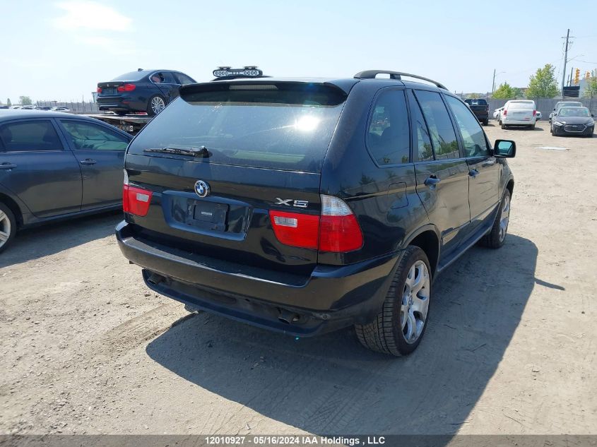 2005 BMW X5 VIN: 5UXFA13585LY06404 Lot: 12010927