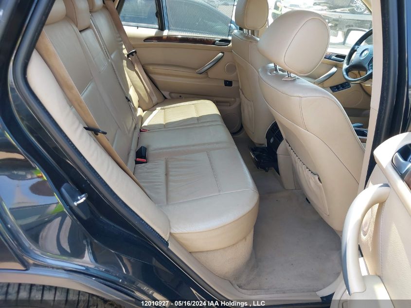 2005 BMW X5 VIN: 5UXFA13585LY06404 Lot: 12010927