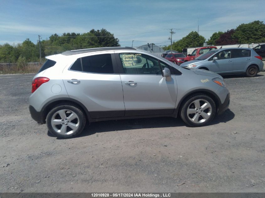 2016 Buick Encore VIN: KL4CJASBXGB606106 Lot: 12010928