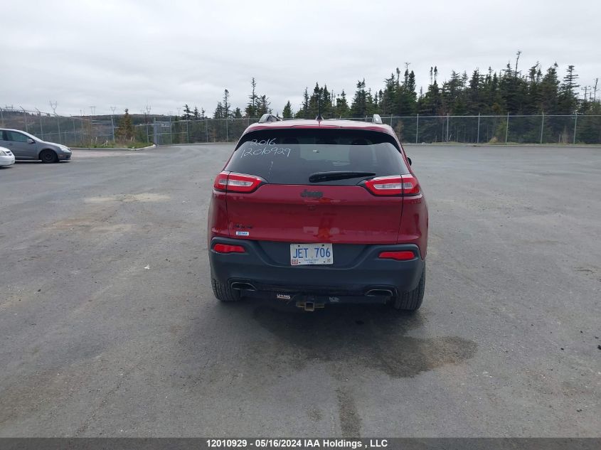 2016 Jeep Cherokee Sport VIN: 1C4PJMAS6GW356835 Lot: 12010929