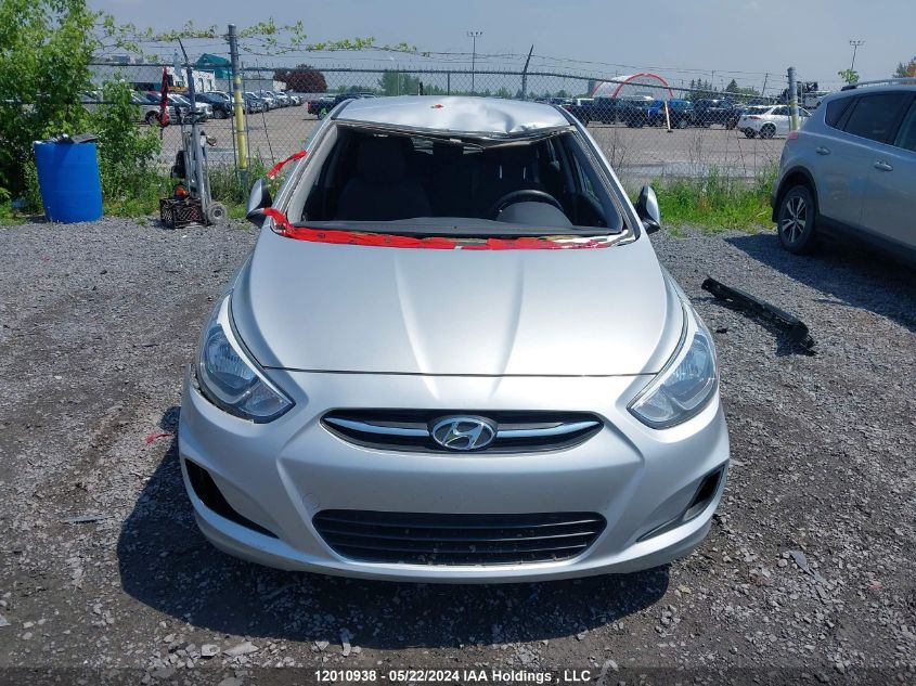 2015 Hyundai Accent Le VIN: KMHCT5AE7FU211589 Lot: 12010938