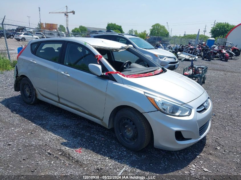 2015 Hyundai Accent Le VIN: KMHCT5AE7FU211589 Lot: 12010938