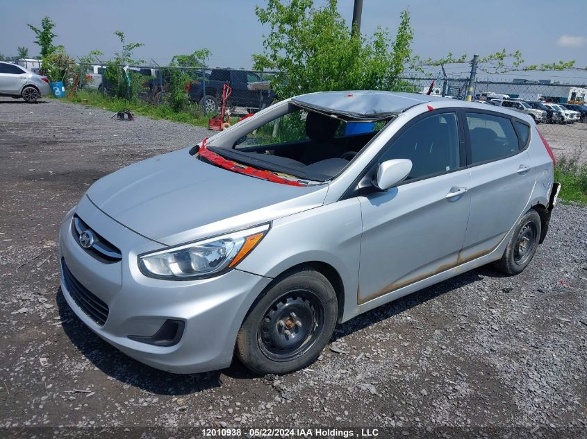 2015 Hyundai Accent Le VIN: KMHCT5AE7FU211589 Lot: 12010938