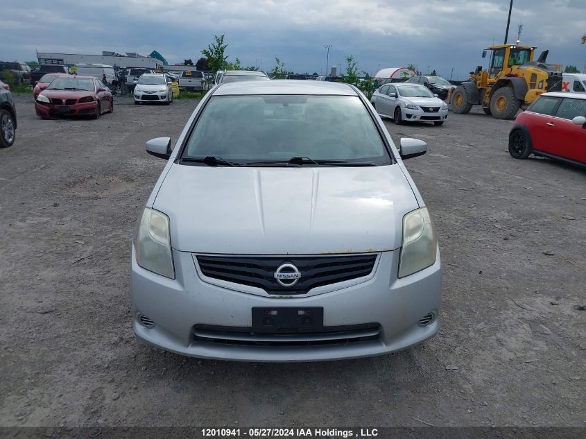 2010 Nissan Sentra VIN: 3N1AB6AP0AL608380 Lot: 12010941